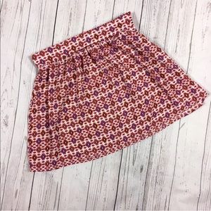 Socialite Nordstrom Sz Small Skater Mini Skirt Red